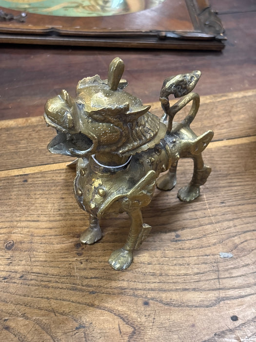 HEAVY BRASS FOO DOG