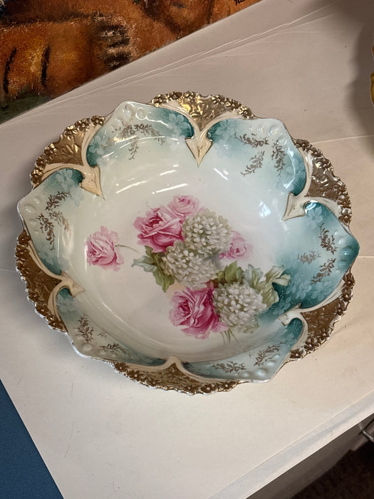 R.S PRUSSIA FLORAL BOWL