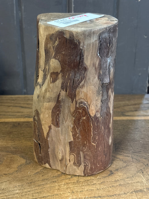 WOOD STUMP PLINTH