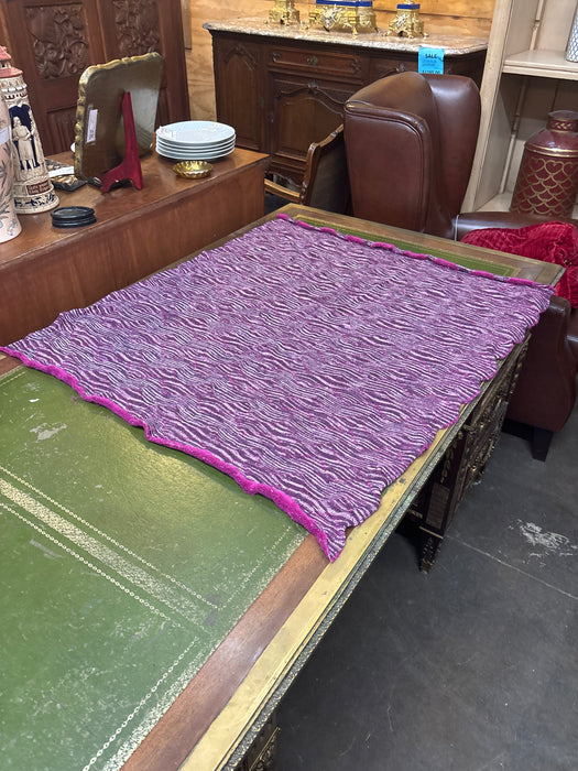 LARGE MAGENTA EARLY 1980S ITALIAN MISSONI FABRIC FROM NEIMAN MARCUS  1 OF 6