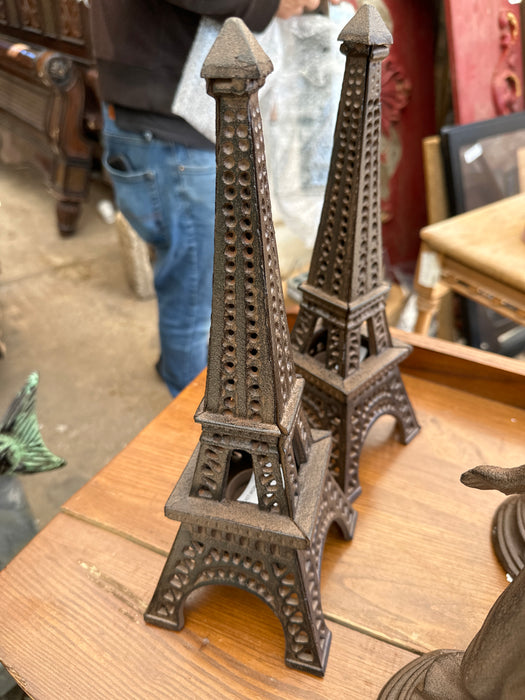 EIFFEL TOWER CAST IRON CANDLE VOTIVE