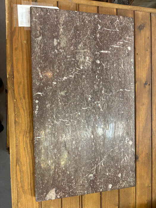 SMALL PIECE OF RED MARBLE