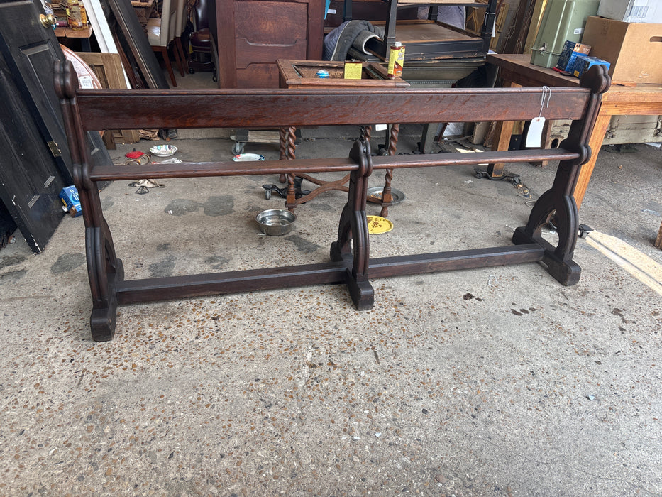 CHURCH RAIL WITH TRIFOILS