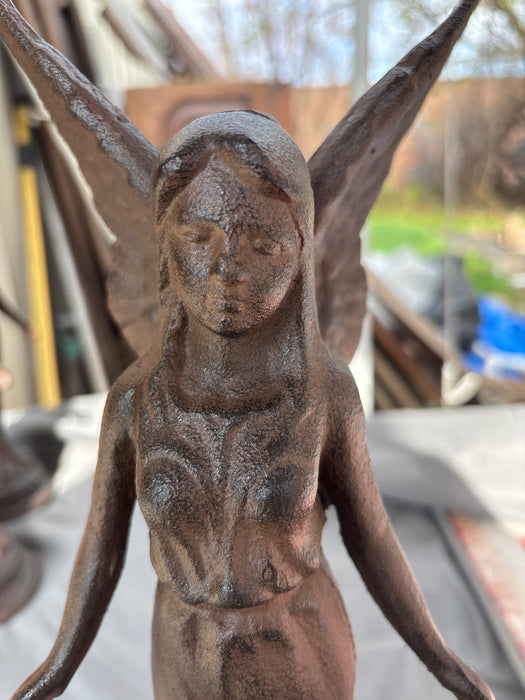 CAST IRON ANGEL 1 OF 4