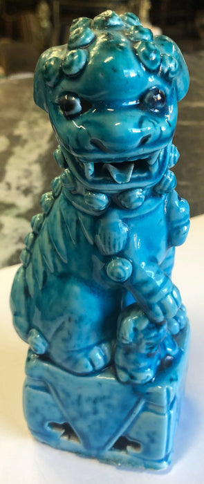 SMALL TURQUOISE FOO DOG