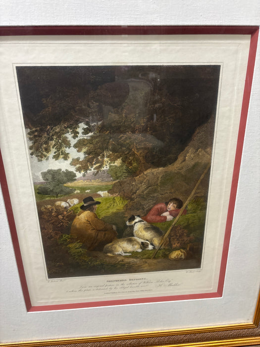 PAIR OF HUNT SCENE LITHOGRAPHS