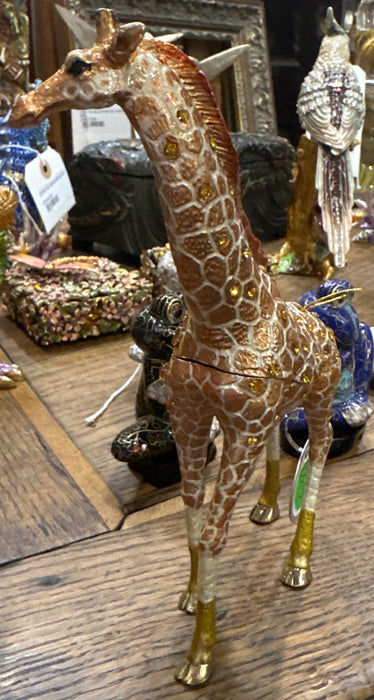 JEWELED GIRAFFE BOX