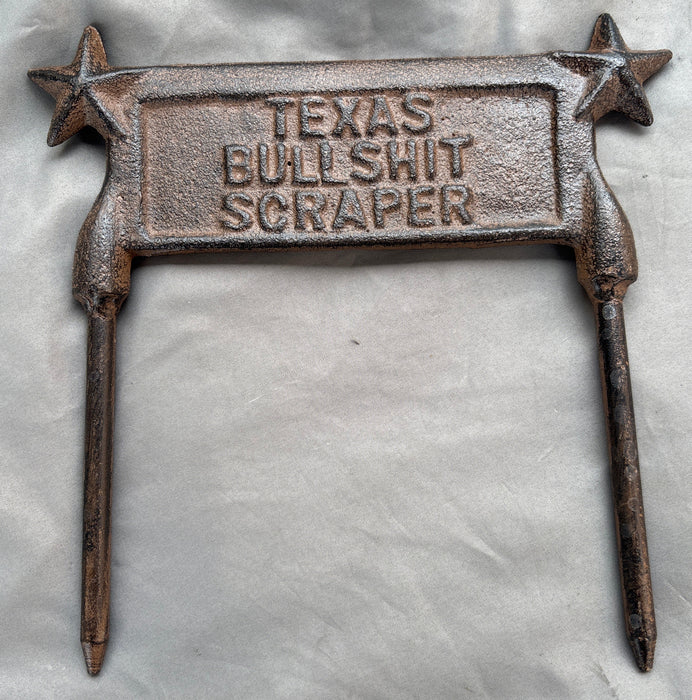 TEXAS IRON BS BOOT SCRAPER 1 OF 4