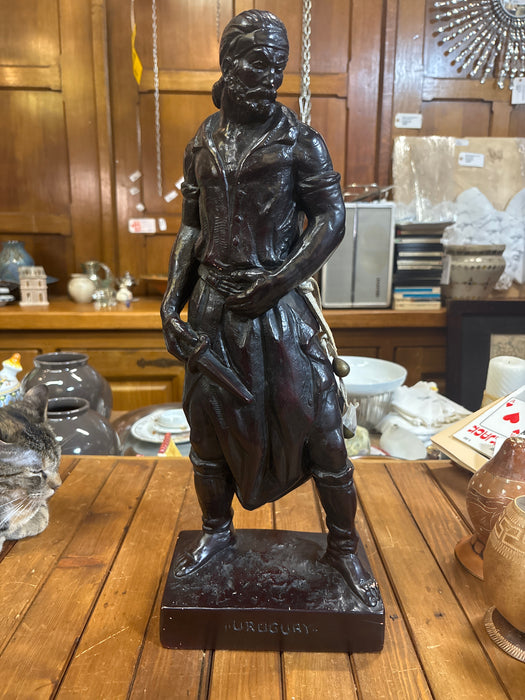 TALL URUGUAYAN STATUE OF MALE