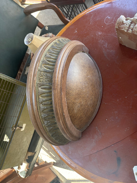 LARGE RESIN WALL SCONCE