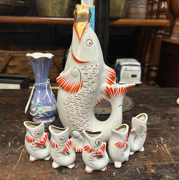 KOI FISH SAKE SET