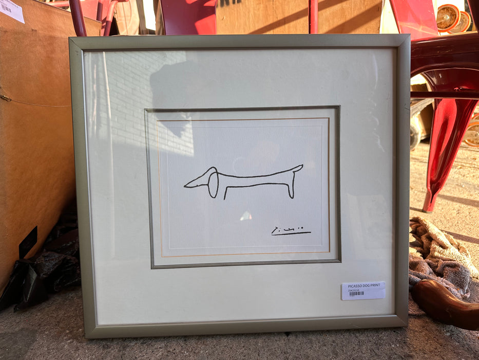 PICASSO DOG PRINT