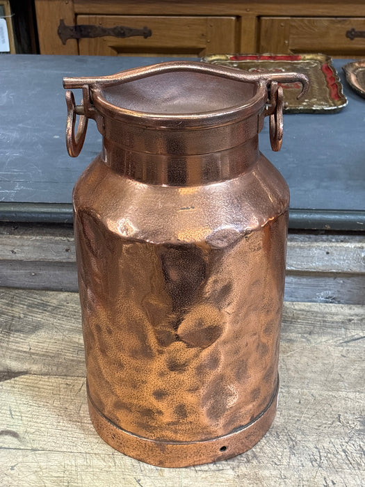 LARGE COPPER MILK CAN