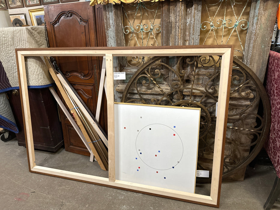 LARGE OAK FRAME