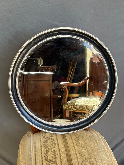 ITALIAN ROUND BEVELED WALL MIRROR