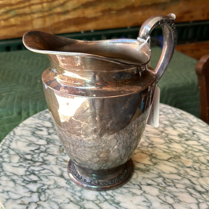 SILVER PLATE WATER PITCHER