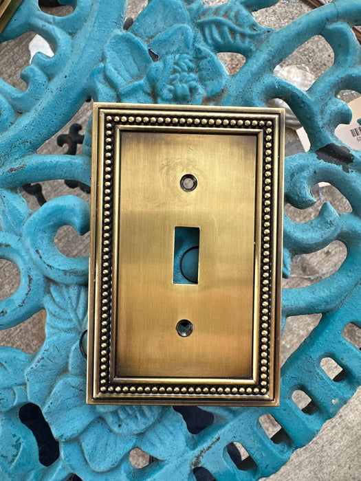 BRASS SWITCH COVER