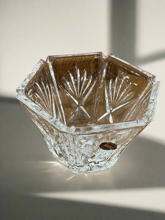 SMALL HEXAGON VRYSTAL BOWL