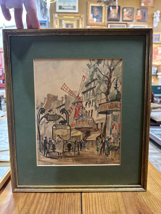 MOULIN ROUGE WATERCOLOR