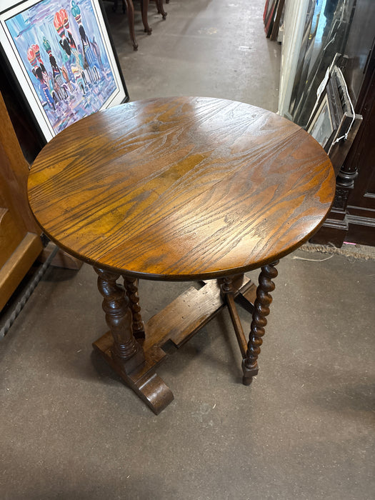 SUNDERLAND DROP LEAF BARLEY TWIST TABLE