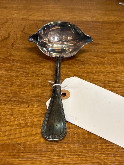 SMALL SILVER PLATE LADDLE