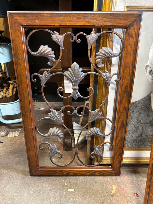 WOOD AND METAL PANEL