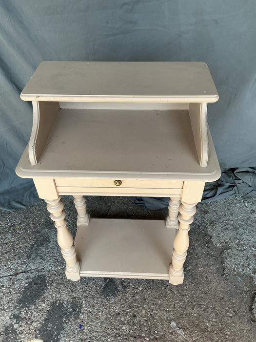 PAINTED 2 TIER TELEPHONE STAND
