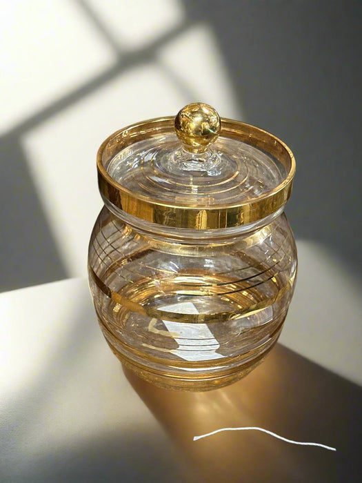 GOLD STRIPPED JAR