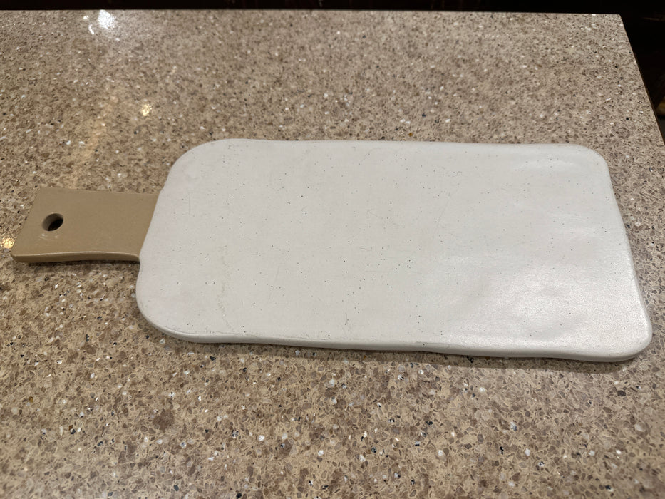 HEARTH AND HAND STONEWARE SERVING BOARD