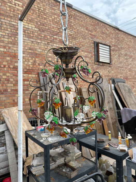 COLORFUL FRUIT CHANDELIER