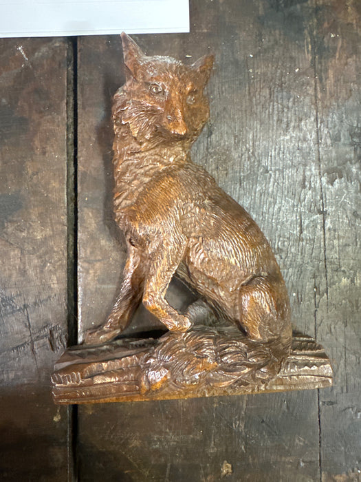 BLACK FOREST FOX FIGURE