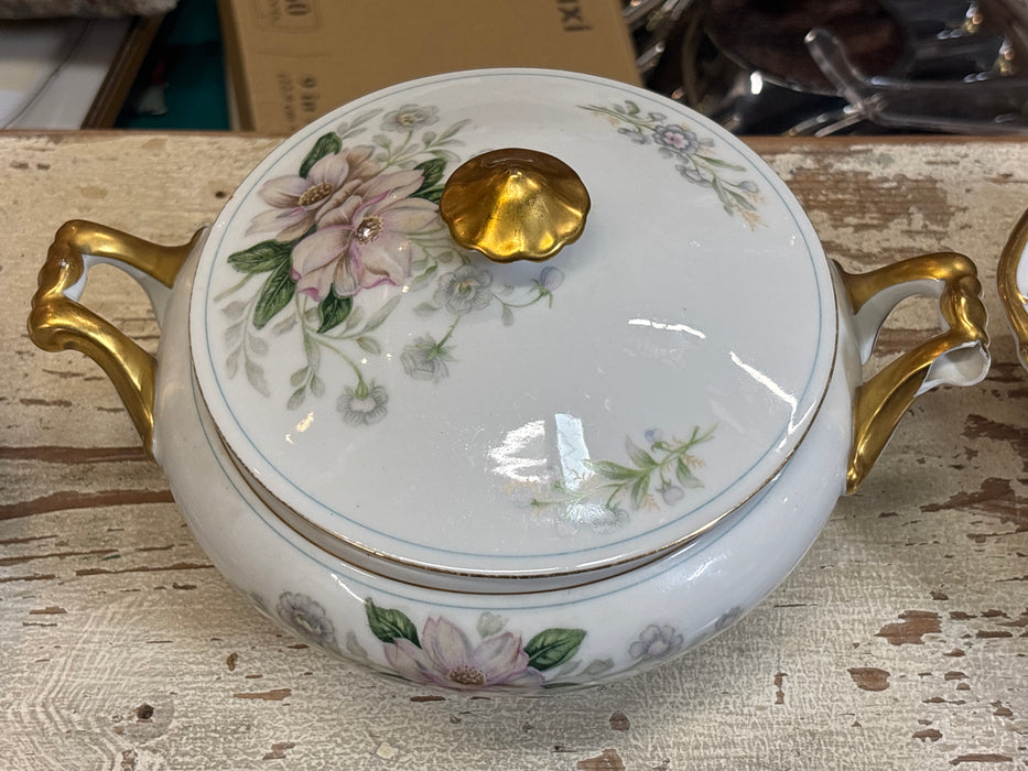 SET OF 3 JAPANESE ROCHELLE PATTE CHINA SERVING PIECES - AS FOUND