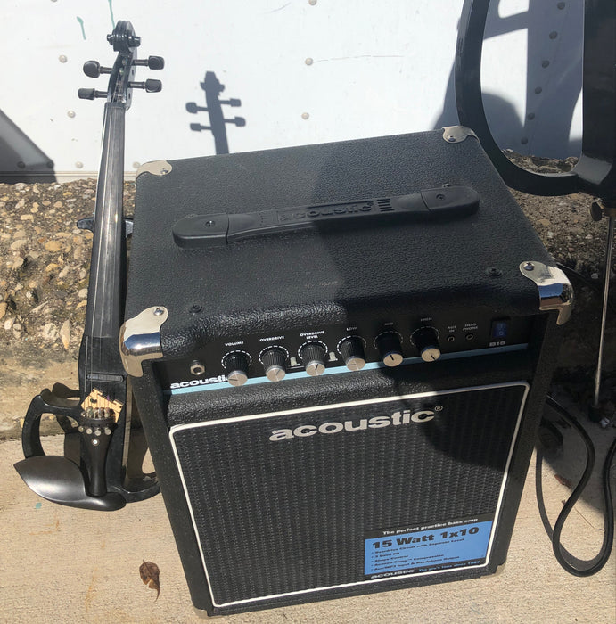 ACOUSTIC BRANDED AMP WITH ELECTRIC VIOLIN AND CELLO SET