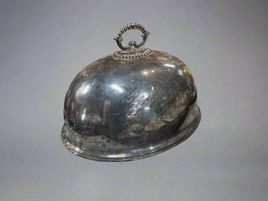 SILVER PLATE MEAT DOME