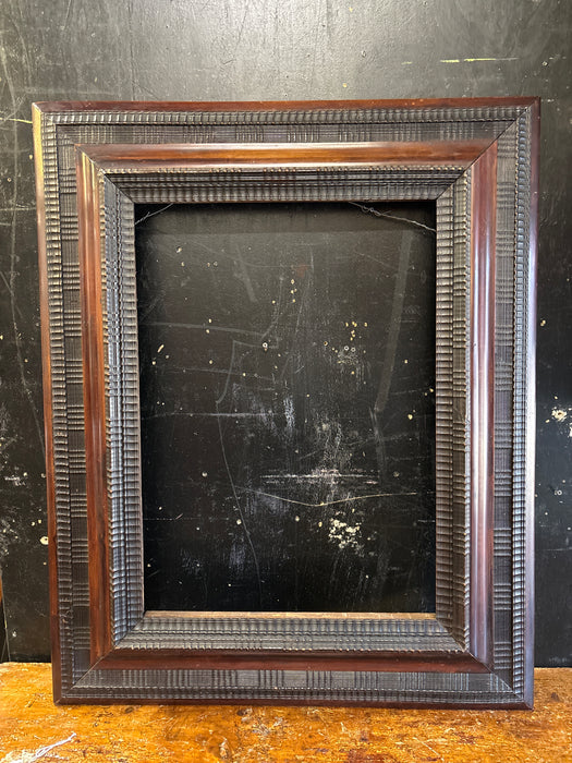 19TH CENTURY CARVED WOOD FRAME