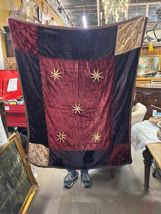 SILK AND VELVET QUILT