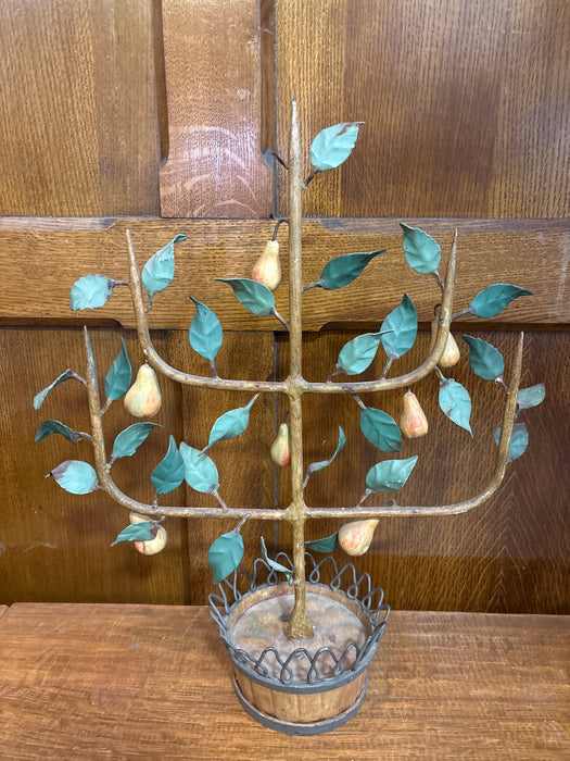 METAL PEAR TREE