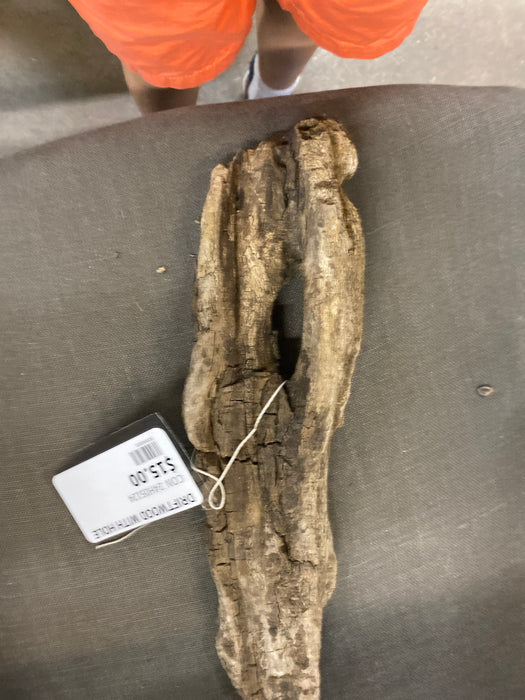 DRIFTWOOD WITH HOLE
