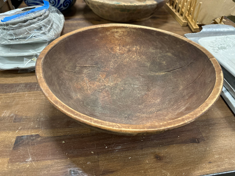 LARGE WOOD SALAD BOWL