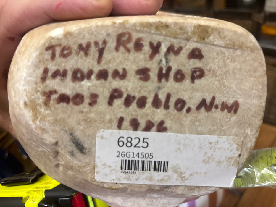 INDIAN STONE CARVING - BY TONY REYNA 1986