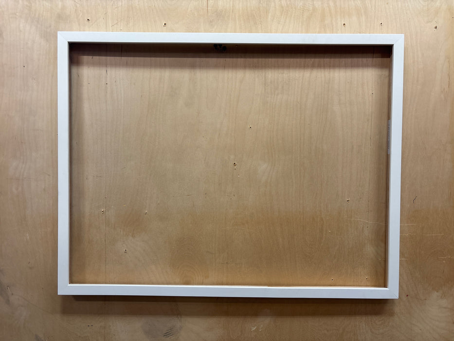 THIN WHITE FRAME 1 EACH OF 2