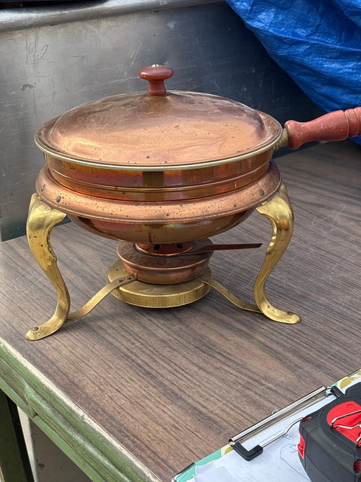 BRASS CHAFFING DISH