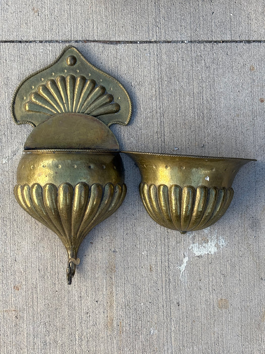 2 PART BRASS LAVABO