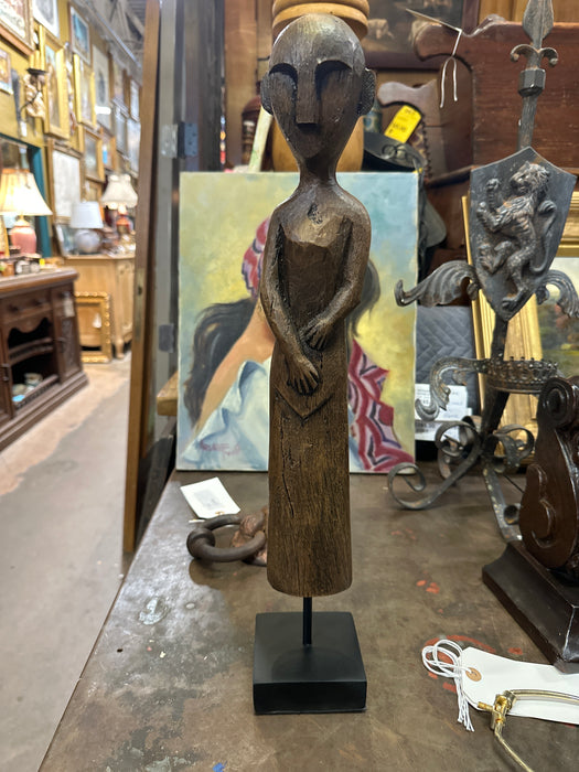 TALL WOOD FIGURE