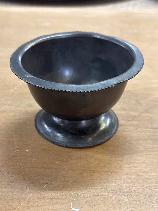PEWTER FOOTED CUP