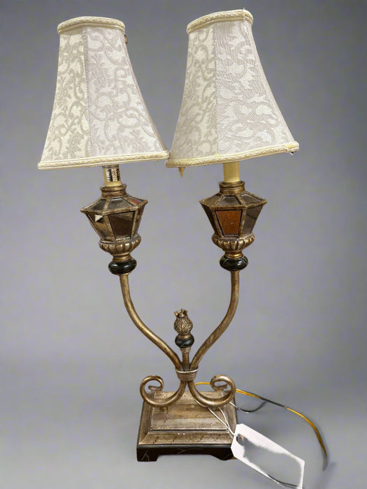 CHINESE 2 URN LAMP