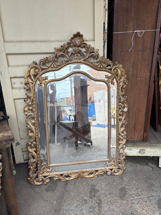 LARGE FRENCH ANTIQUE MIRROR