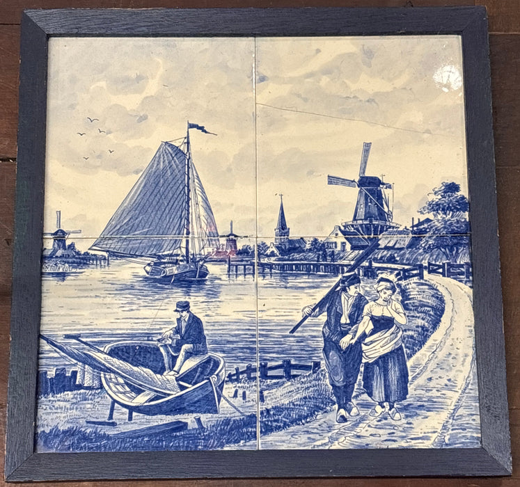 BLUE TILE ART