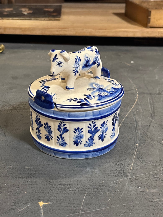 DELFT COW BUTTER DISH