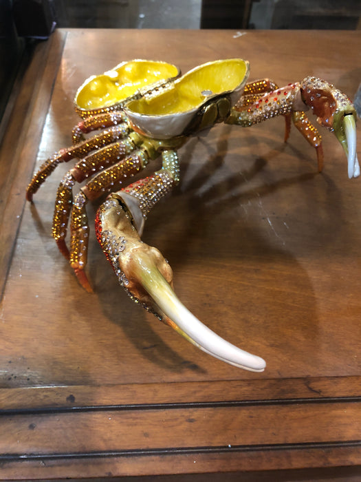 JEWELED CEIL SNOW CRAB BOX